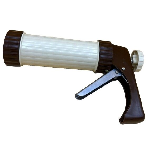 Vtg Cookie Press Decorating Gun Complete Set In Box Christmas 1979 Recipe Hoan - Picture 4 of 5